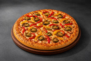 Fiery Jalapenos & Paprika Pizza