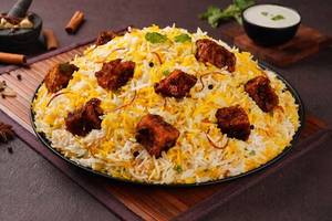 Lucknowi Pepper Paneer Biryani (Serves 2).