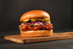 Korean Fried Chicken Burger