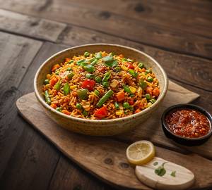 Veg Schezwan Fried Rice (Full)