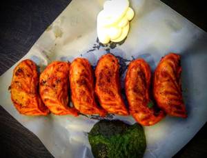 Veg Afghani Tandoori Momos [8 Pieces]