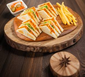 Special Veg Club Sandwich