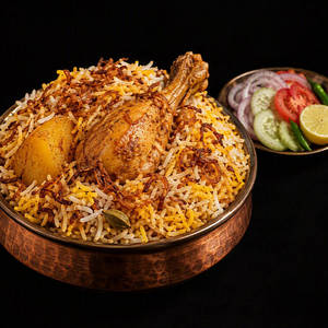 Kolkata Chicken Biryani ( 2 Pieces)
