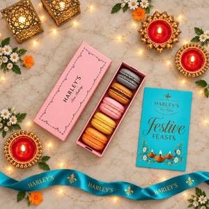 Diwali Spl. Assorted French Macarons Gift Box (Pack Of 5)