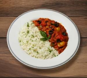 Creamy Cottage Cheese & Herb Rice