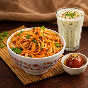 Schezwan Noodles Meal