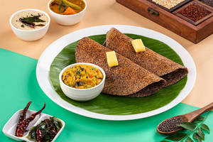 Ragi Benne Masala Dosa  ( No Onion, No Garlic )