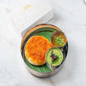 Ghee Podi Thatte Idli Plate (No Onion No Garlic)