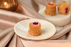 White Chocolate Rose Baklava