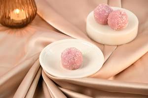 Coconut Blackcurrant Laddoo