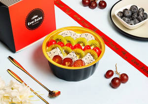 Bowl Cake Fruit Trifle
