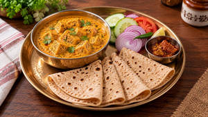 Gatte Ki Sabzi + Roti Combo