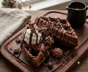 Chocolate Belgian Waffle
