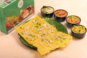 Onion Rava Masala Dosa