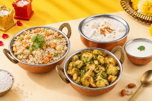 Vrat Mini Thali-No Onion No Garlic(Navaratri Special)