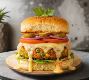 Tiny Veg Cheese Burger