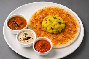 Ghee Podi Masala Dosa