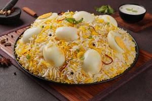 Lucknowi Egg King Biryani (Serves 2)