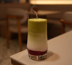 Strawberry Matcha Latte