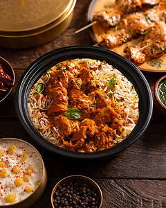 Chaap Makhani Biryani [430 gms]