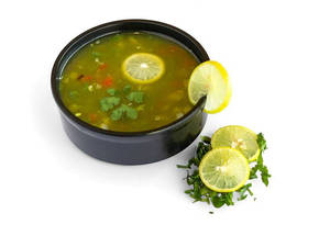 Lemon Coriander Soup