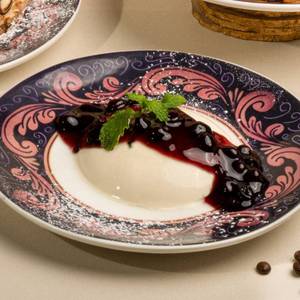 New Panna Cotta With Blue Berry