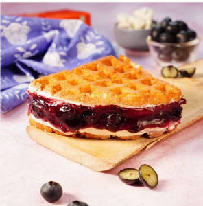 Blueberry Waffle Sandwich