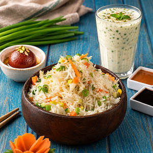 Vegetable Fried Rice Meal