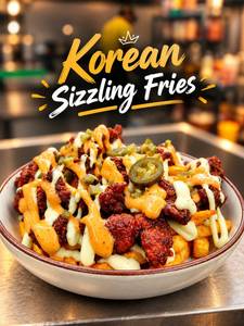 Korean Sizzling Fries