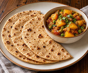 Roti Sabji [3 pieces]