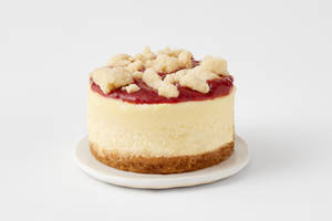 STRAWBERRY CRUMBLE CHEESECAKE E/L