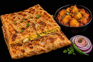 Kolkata Egg Mughlai Paratha