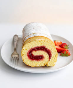 Strawberry Swiss Roll