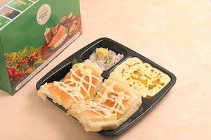 Cheese Pav Bhaji ( Serves 2 Set Pav)