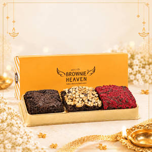 Assorted 3pcs Brownie Gift Box