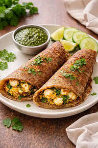 Kuttu Atta Paneer Cheela