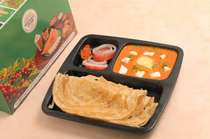 Kerala Parota With  Paneer Curry