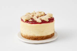 STRAWBERRY CRUMBLE CHEESECAKE E/L