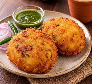 Bengali Paneer Cutlet [2 pieces]