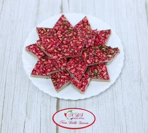 Kaju Strawberry Burfi