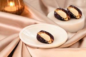 Almond and peanut butter date