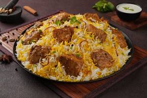 Lucknowi Chicken Dum King Biryani (Serves 2)