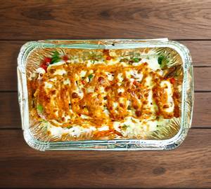 Backed Cheese Chicken Momo (6 Pieces)