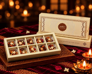 Chocolate Mendiants (Pack Of 10)