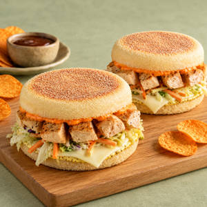Herbed Chicken Muffin Sandwich (2 pc)