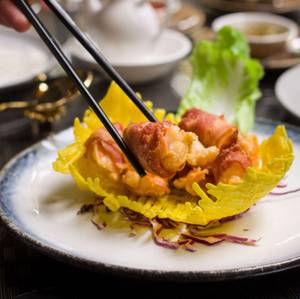 Bacon Wrapped Prawns (6 Pcs)