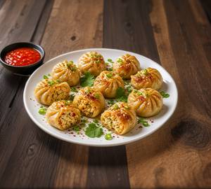 Special Paneer Momos (Navratri Special) - 10 Pieces