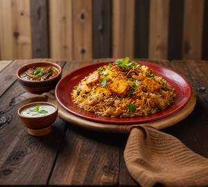 Paneer Dum Biryani[Half]