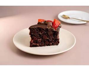 Double Chocolate Strawberry Slice Cake