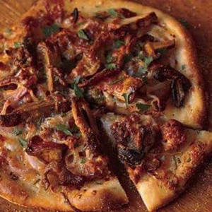 Rustic Mushroom Pizza